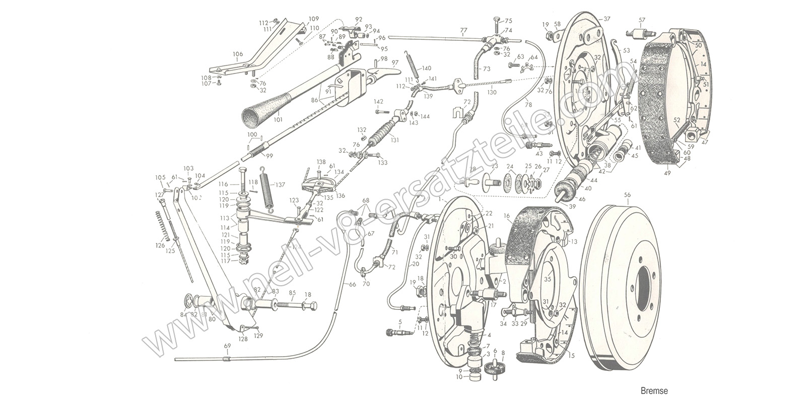 Ersatzteile Bremse